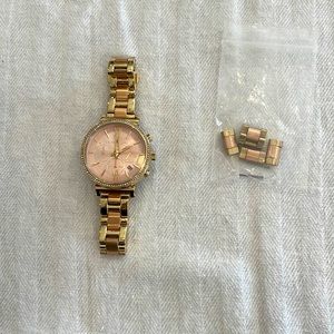 Micheal Kors Rose Gold Watch